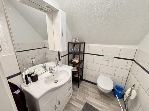 Toilette im Spitzboden - 