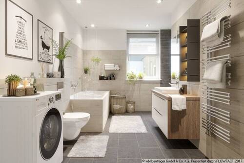 maßstabsgetreue Visualisierung Wohnung 113 - 