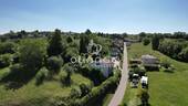 Luftansicht aus der Ferne - 6 Zimmer Einfamilienhaus in Vilshofen / Pleinting