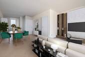 Visualisierung Wohnzimmer - Reihenendhaus mit 113,30 m² in Werneuchen zum Kaufen