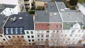 Drohnenansicht - Mehrfamilienhaus, Wohnhaus mit 452,00 m&sup2; in Gera zum Kaufen