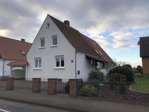 Ansicht von Straße - 'Wohnen im Doppelhaus' in Minden - Hahlen