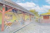 Hausansicht / Hofbereich - 
