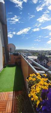 9,25m grosser Balkon - 