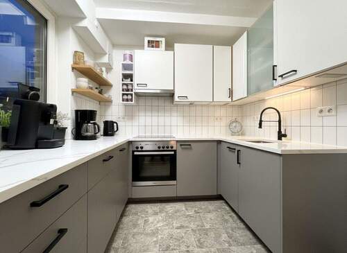 Küche EG virtuell möbliert - 