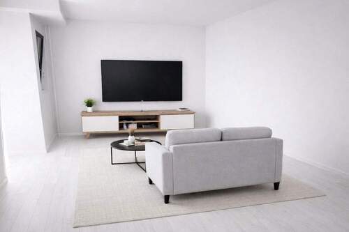 Wohnzimmer (Möbel KI) - 2 Zimmer Etagenwohnung in Berghausen