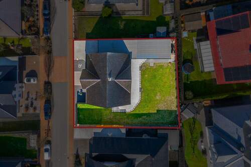 Hier wurden die 705 qm Grundstücksfläche ideal genutzt - 