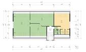 Grundriss (grüne Einheit) - 