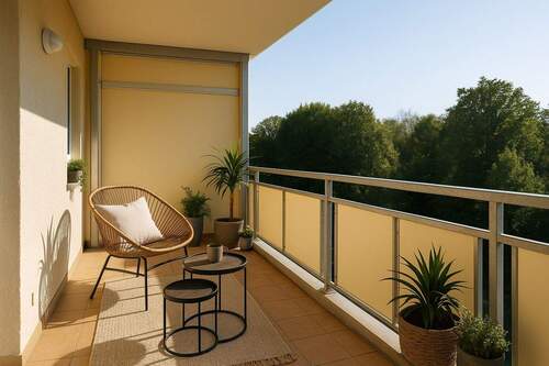 Balkon (Einrichtungsbeispiel-visualisiert) - 
