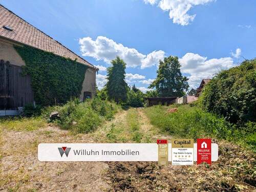 Blick über das Grundstück - Bauland 