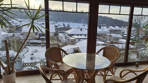 Aussicht vom Wintergarten - 