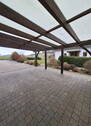 Carport / Blick vom Eingang UG - Einfamilienhaus mit 318,80 m² in Naumburg zum Kaufen