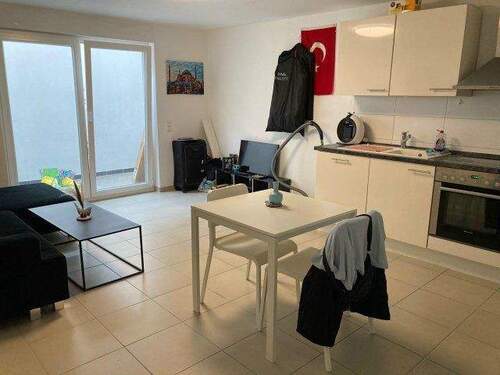 2809 Wohnbereich - Zwei-Zimmerwohnung mit kleiner Terrasse in Ortsrandlage