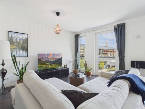 Wohnzimmer - Hochwertige 2 - 3 Zimmer Wohnung in Top Lage Bahrenfeld Ottensen