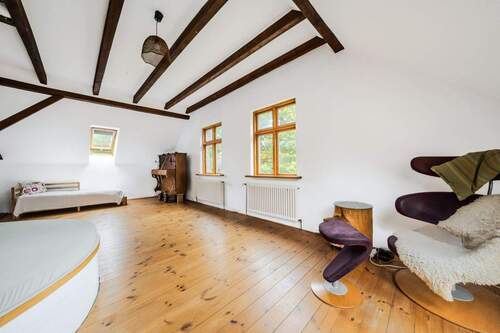 Wohnzimmer - Einfamilienhaus mit 192,00 m² in Großefehn zum Kaufen