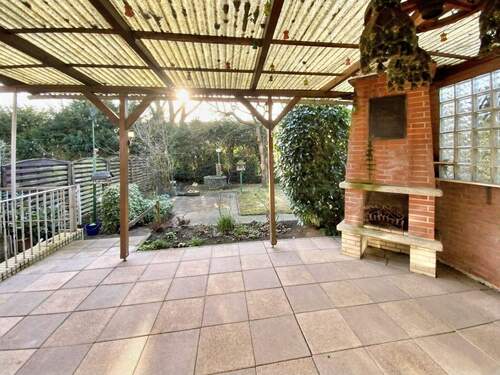 der Blick vom Wohnbereich - 