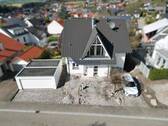 Luftansicht neu - 5 Zimmer Mehrfamilienhaus, Wohnhaus zum Kaufen in Dielheim-Horrenberg