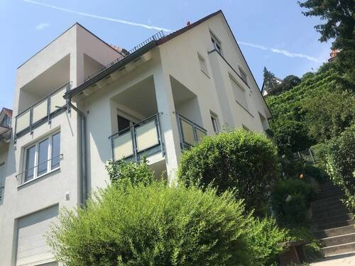 Außenansicht 1 - Schöne 3-Zi.-Whg. mit Terrasse + EBK in Bietigheim-Bissingen