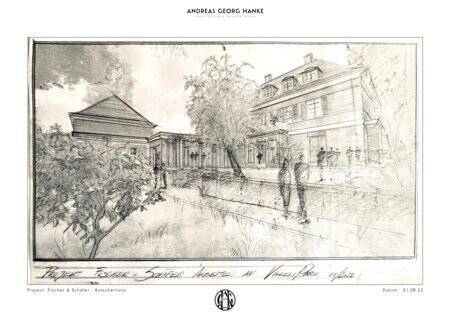 Gartenansicht Villa - Büro zur Miete in Dortmund / Gartenstadt