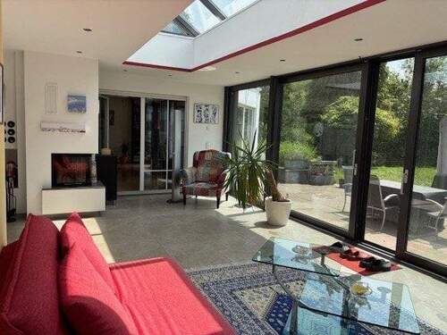 Kamin im Wintergarten - Einfamilienhaus mit 315,00 m&sup2; in Kempen zum Kaufen