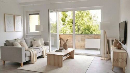Wohnzimmer - Beispiel - 2 Zimmer Etagenwohnung zum Kaufen in Berlin