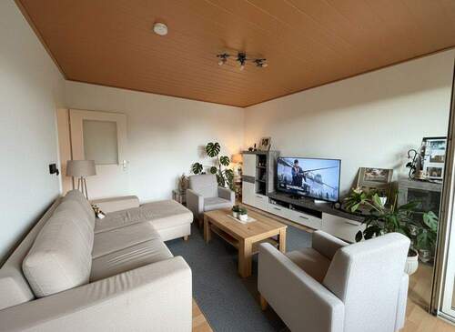 Wohnzimmer KI aufgeräumt - 3 Zimmer Etagenwohnung zur Miete in Grefrath