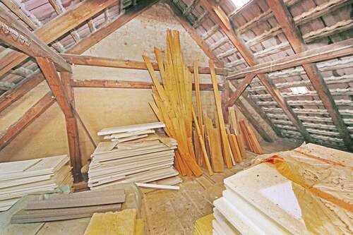 ausbaubarer Dachboden - 