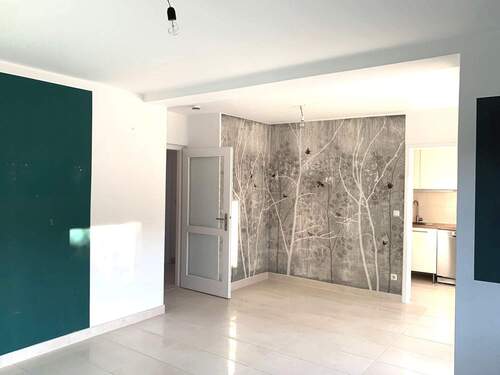 Wohnzimmer - 3 Zimmer Etagenwohnung zum Kaufen in München