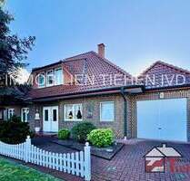 Schöner wohnen in Haselünne! Winkelwalmdachbungalow mit Garage PROVISIONSFREI!