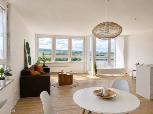 Wohn/Esszimmer - 5 Zimmer Etagenwohnung zum Kaufen in Kempten