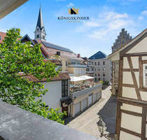 Traumhaft schöne Innenstadtwohnung, top Zustand, mit Bergblick, sofort verfügbar - Markdorf
