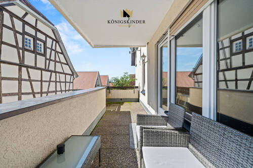 Balkon - 4 Zimmer Etagenwohnung zum Kaufen in Markdorf