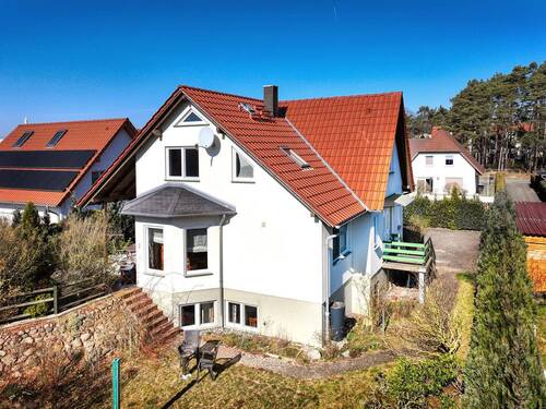 Ansicht des Hauses von hinten - 
