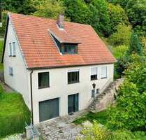 Wohnen im Grünen! Einfamilienhaus am Fuße der Plassenburg mit Blick über Kulmbach