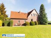 Gartenansicht - Einfamilienhaus in naturverbundener Lage