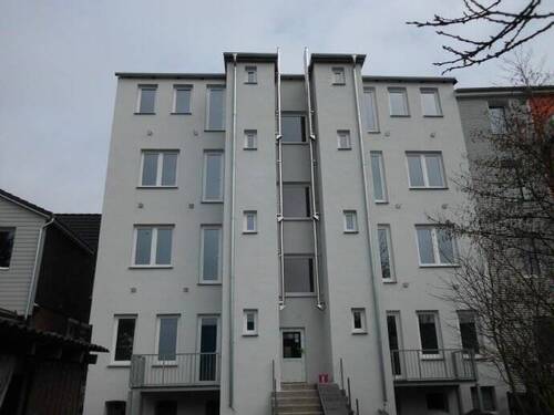 Hausansicht - 2 Zimmer Etagenwohnung zur Miete in Husum