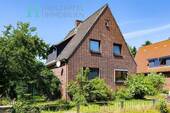 Hausansicht - Charmantes Rotklinkerhaus mit zwei Wohneinheiten in ruhiger und gefragter Wohnlage vom Quellental