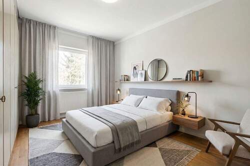 Schlafzimmer, Einrichtungsbeispiel - 