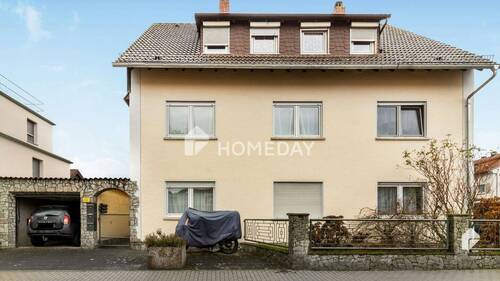 Außenansicht 3 - Modernisiertes Mehrfamilienhaus mit vielseitigen Nutzungsmöglichkeiten in ruhiger Lage von Hofheim