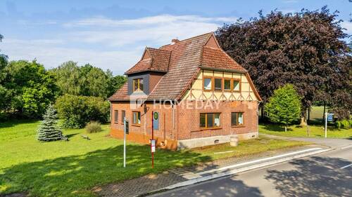 Außenansicht Drohne 2 - 1 Zimmer Einfamilienhaus in Winsen (Luhe)