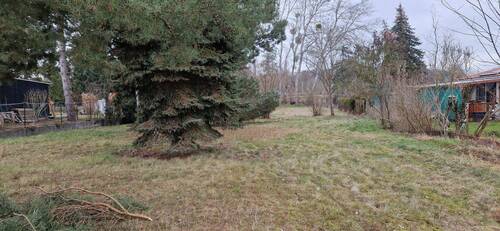 Ansicht von der Straße - unbebautes Grundstück in Wustermark, OT Priort, An der Haarlake 12 b