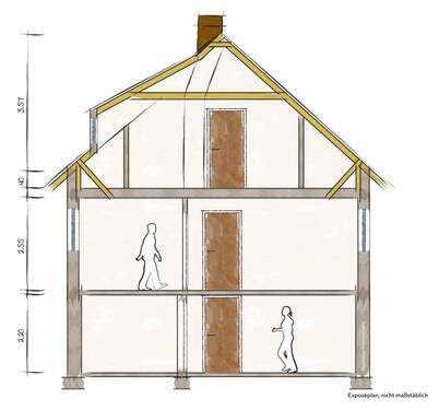 Schnitt Haus 2 - 