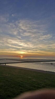 Abendspaziergang am Deich - 