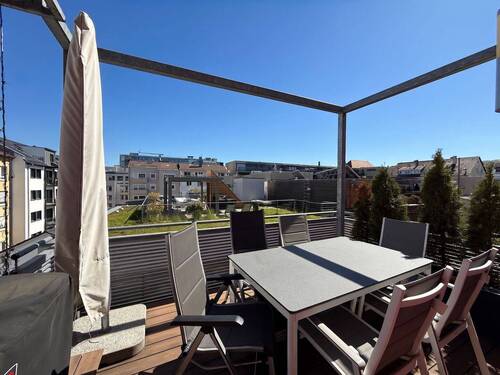 Balkon - 7 Zimmer Etagenwohnung in Stuttgart