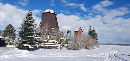 Winteransicht - 5 Zimmer Einfamilienhaus zum Kaufen in Spantekow
