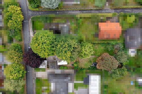 Luftaufnahme - Tolles Baugrundstück in beliebter und gehobener Lage von Sasel
