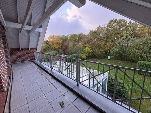 Blick auf den Balkon - 