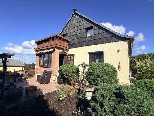 Hausansicht - Wohnen im Schönfelder Hochland - 386.000,00 EUR Kaufpreis, ca.  110,00 m² Wohnfläche