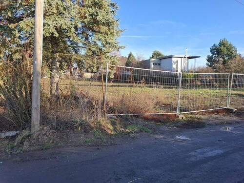 Grundstücksgrenze vorn links - Grundstück in Aschersleben zum Kaufen