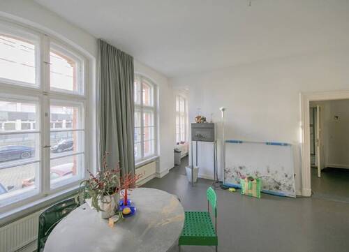 wohnen zur küche - Bezugsfreie, zauberschöne Whg in der ehemaligen Königlich Peußischen Tuchmanufaktur